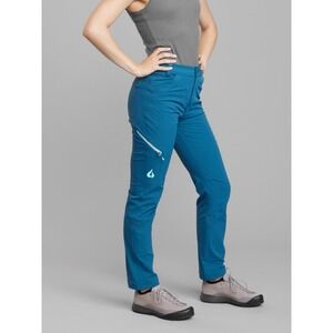 SHEFLY Women's Gnara Go There Pant Teal Hiking Outdoor- Size 4